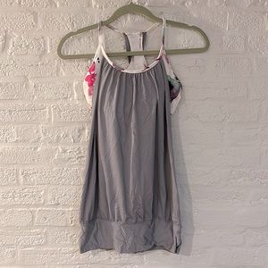 Almost new, built-in-bra Lululemon tank